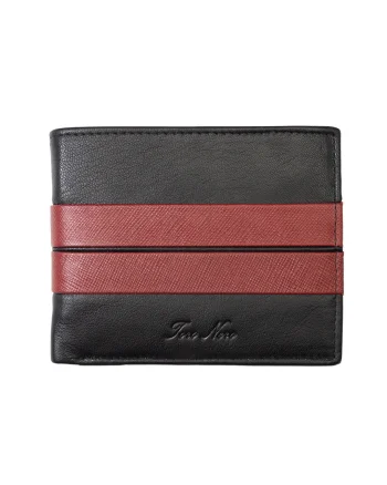 Portofel barbati din piele naturala negru Carol,protectie RFID