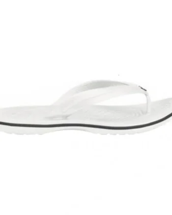 Slapi Crocs Crocband Flip Alb - White