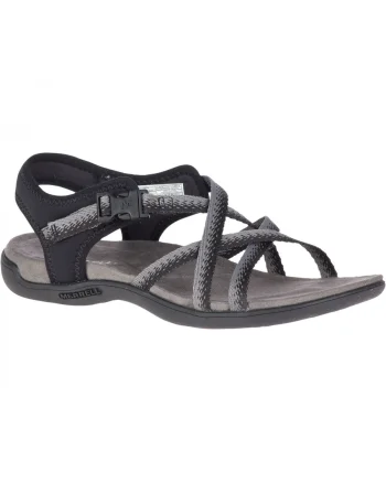 Sandale Merrell District Muri Lattice Negru - Black/Charcoal