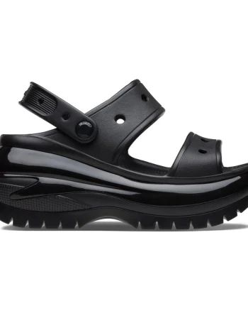 Sandale Crocs Classic Mega Crush Sandal Negru - Black