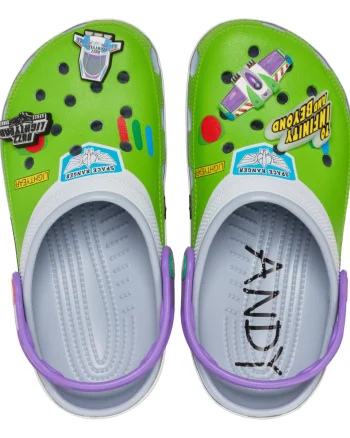 Saboti Crocs Classic Toy Story Buzz Clog Gri - Blue Grey