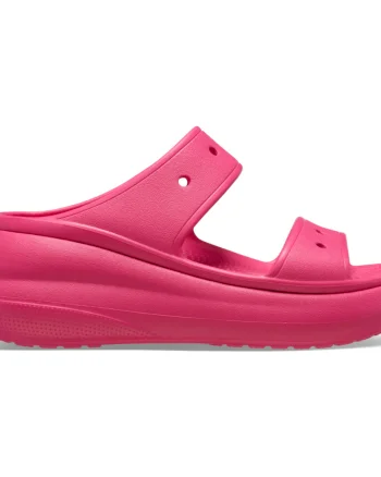Sandale Crocs Classic Crush Sandal Roz - Dragon Fruit