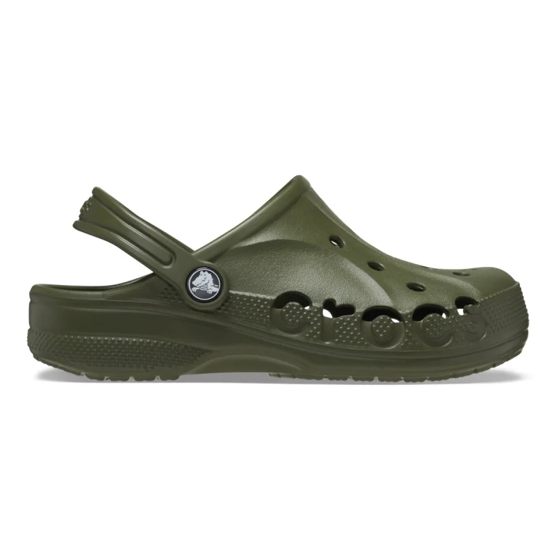 Saboți Crocs Baya Kids Clog Verde - Army Green