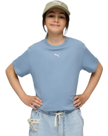 Tricou copii Puma Ess Boxy Tee G Cool Blue 68513134