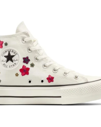 Tenisi unisex Converse Chuck Taylor All Star Lift Platform Flowers A15463C