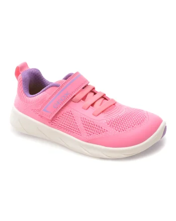Pantofi sport GEOX roz, J65PCA, din material textil