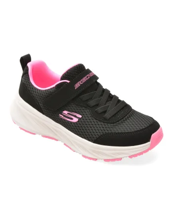 Pantofi sport SKECHERS negri, EDGERIDE, din material textil