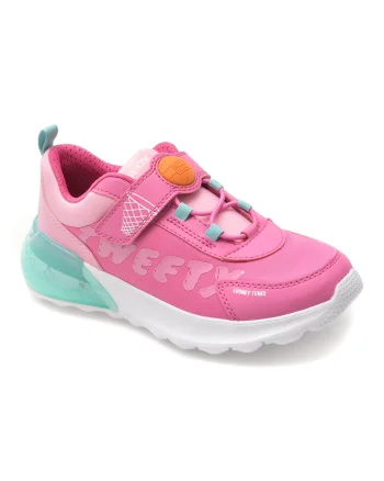 Pantofi sport GEOX fucsia, J65LZA, din material textil