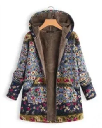 Jacheta model floral, de dama, Donna, marime XXXL