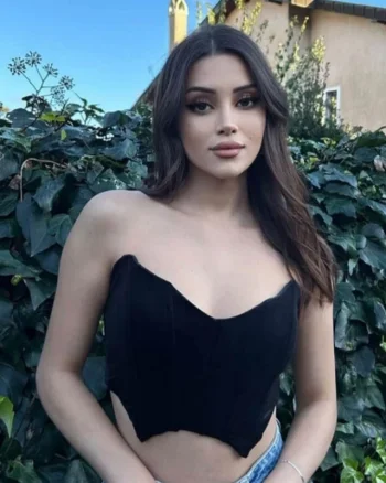 Corset din catifea Bamby, fara bretele si inchidere tip fermoar, Negru