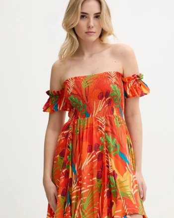 Desigual rochie de plaja BAHAMAS DRESS