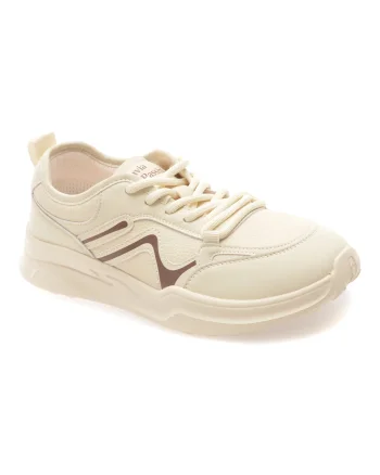 Pantofi sport FLAVIA PASSINI bej, 6610, din piele ecologica