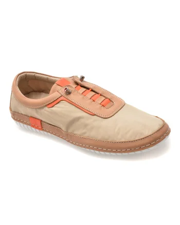 Pantofi sport EVIDA bej, EV2925, din material textil
