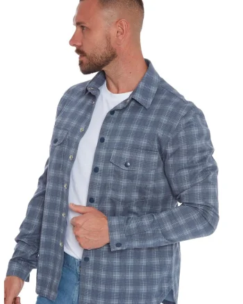 Best-Buddy 5916 Overshirt Albastru, Albastru