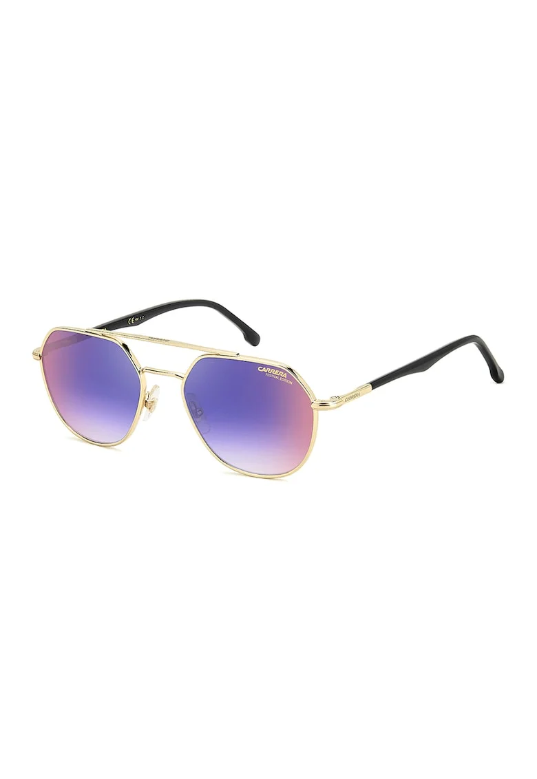Ochelari de soare aviator unisex, Negru