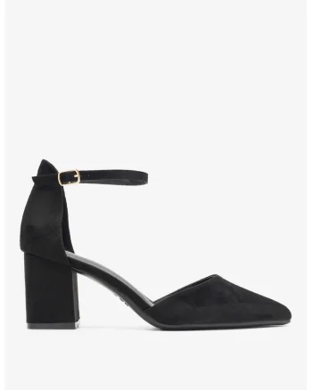 Pantofi dama  5904862941066, Textil, Negru, Negru