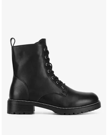 Ghete dama  5905588899860, Sintetic, Negru, Negru