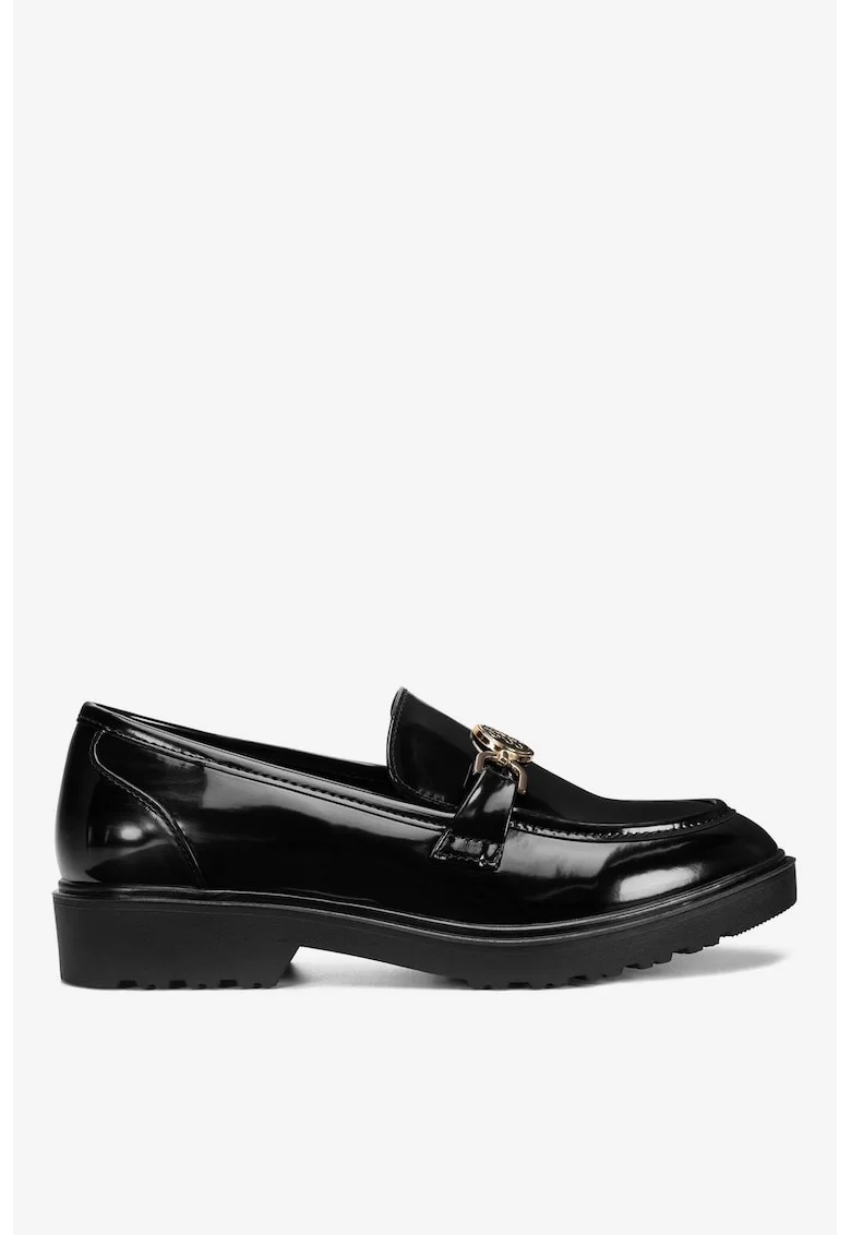 Pantofi dama  5905588957577, Sintetic, Negru, Negru