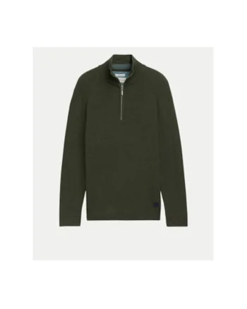 Pulover barbati,  304210679, Bumbac, Verde, Verde