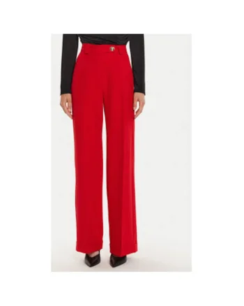 Pantaloni Dama,  304736667, Poliester, Elastan, Negru, Negru