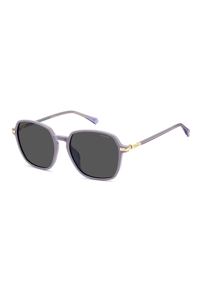 Ochelari de soare cu lentile polarizate, Auriu/Gri deschis