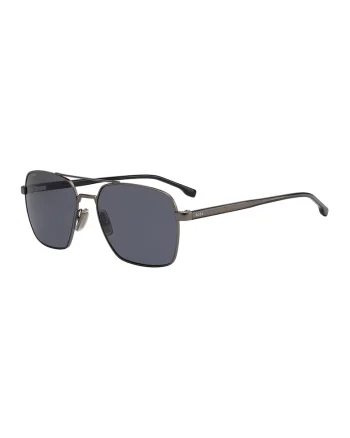 Ochelari de soare aviator cu detaliu cu logo discret