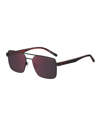 Ochelari de soare aviator, Rosu/Negru