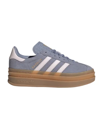 Pantofi sport Gazelle Bold din piele intoarsa cu talpa flatform, Lila/Roz pal