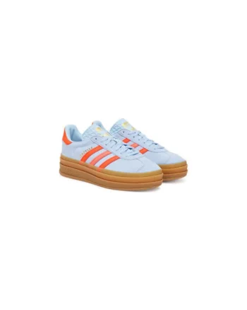 Pantofi sport din piele intoarsa cu platforma