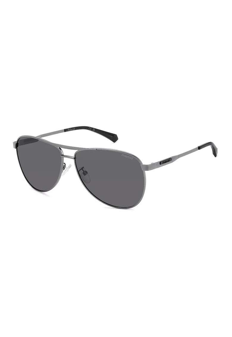 Ochelari de soare aviator, Gri/Argintiu