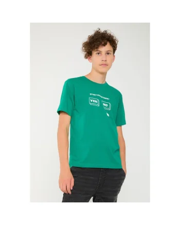 Tricou din bumbac cu imprimeu,