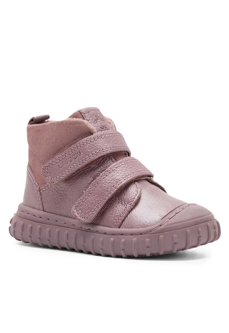 Ghete fete,  piele naturala, roz