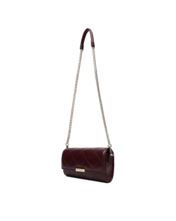 Geanta dama  CEO-MONTANA-LDA7800A, bordo, din tesatura