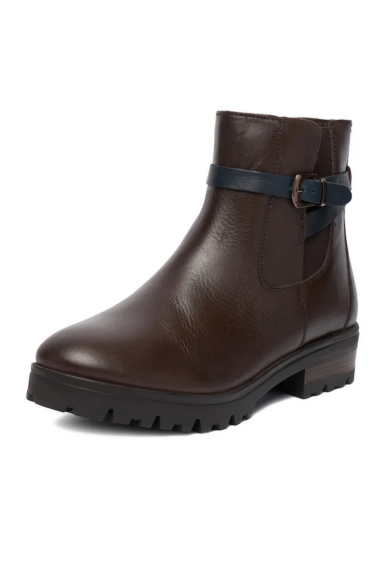 Botine dama CEO-WI23-DAGA-01,  piele naturala, maro