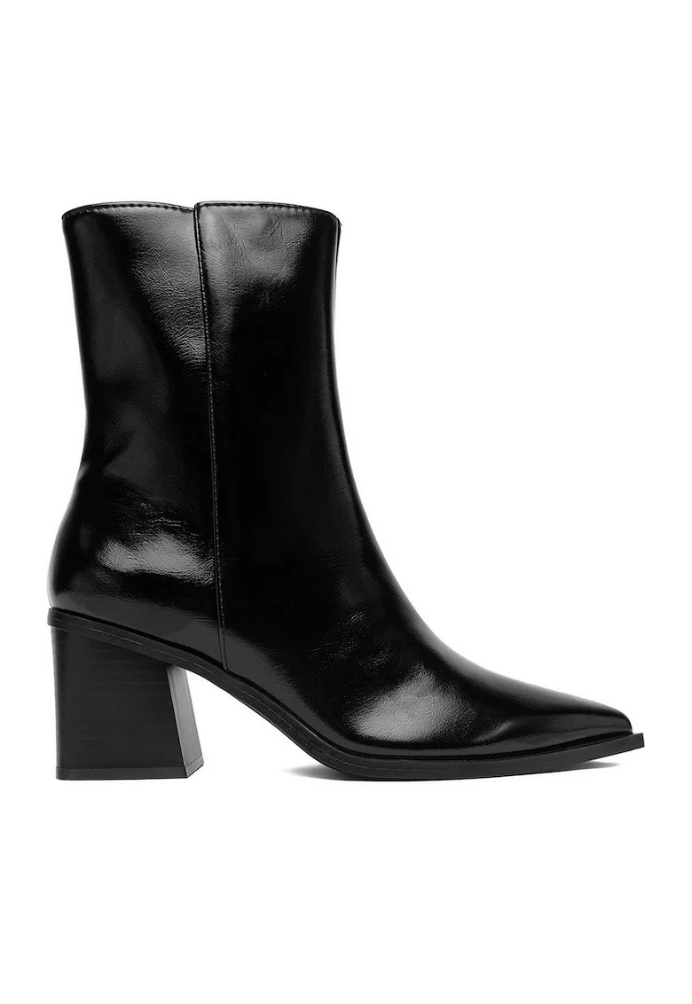 Botine dama,  CEO-LS6344-01, sintetic, negru