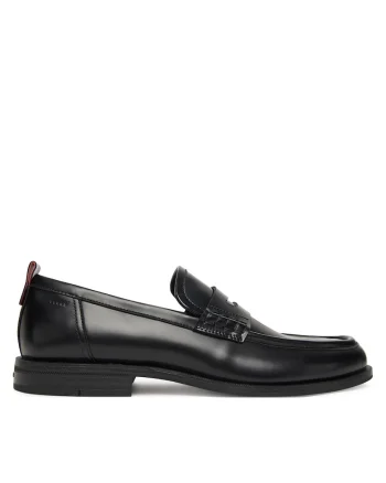 Mocasini barbati  din piele naturala, Negru