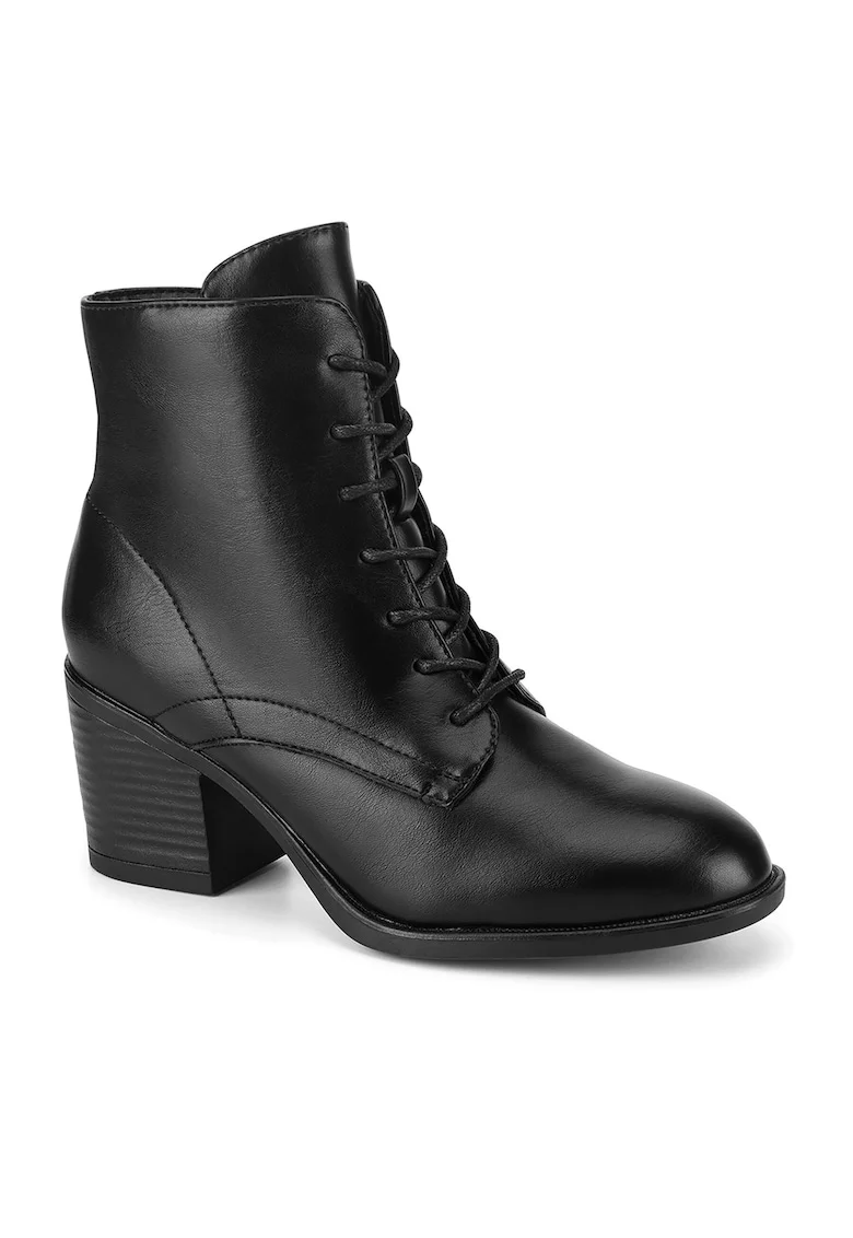 Botine dama  WYL3546-8, negru