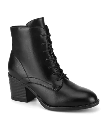 Botine dama  WYL3546-8, negru