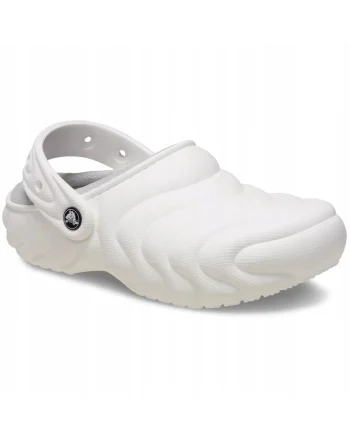 Saboti Izolati Femei,  Classic Lined Overpuff Clog, Alb