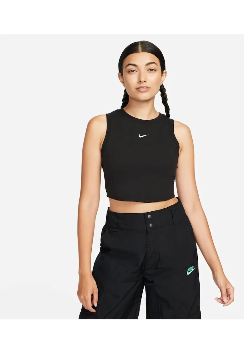 Top crop din amestec de lyocell