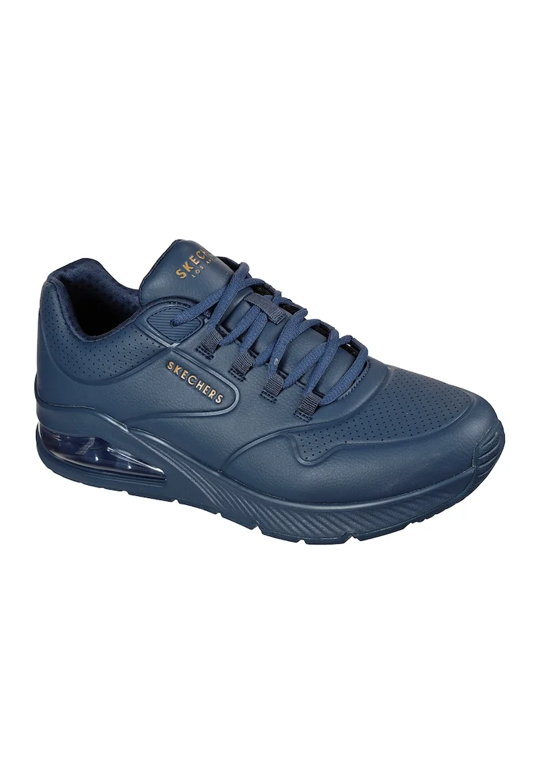 Pantofi sport de piele ecologica UNO 2-Air Around, Bleumarin