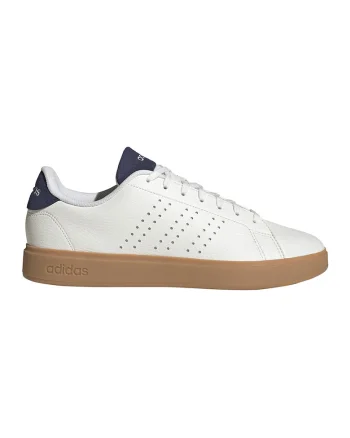 Pantofi sport din piele ecologica Advantage 2.0, Albastru inchis/Alb optic