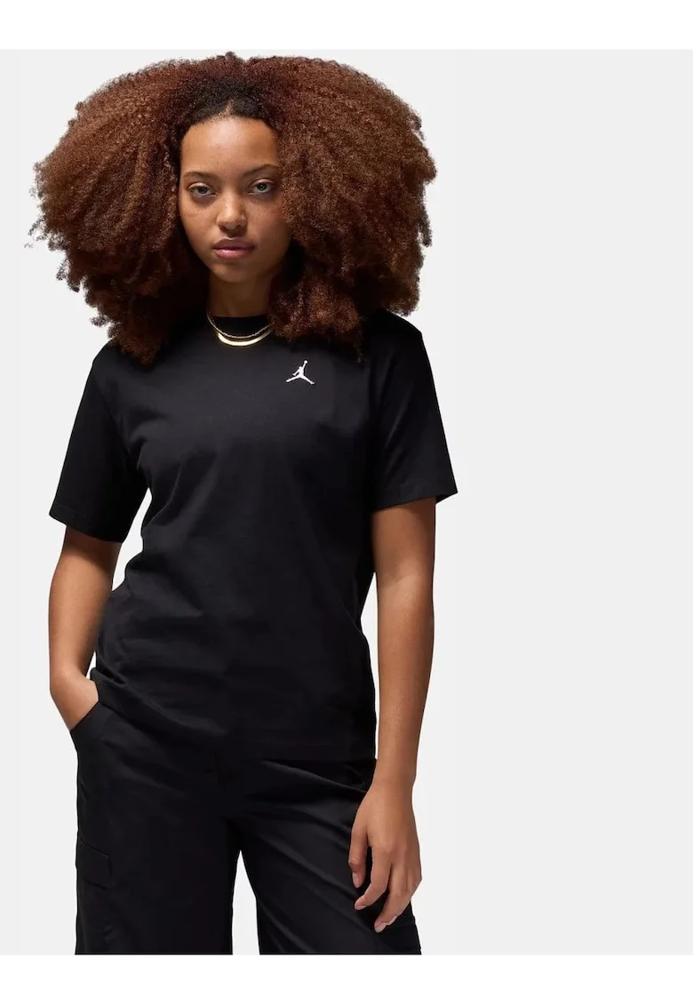 Tricou din bumbac cu detaliu logo Essentials