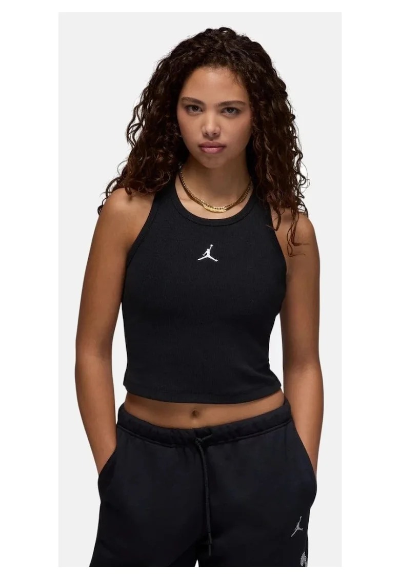 Crop Top din amestec de bumbac