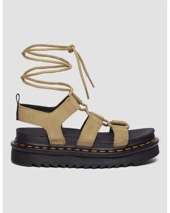 Sandale gladiator de piele, Maro deschis