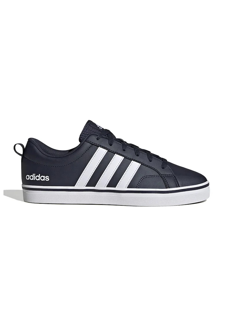 Pantofi sport low-cut de piele ecologica VS Pace 2.0, Alb/Albastru ultramarin