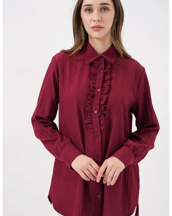 Camasa dama,  Textil, Visiniu