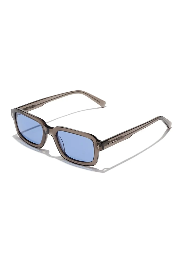 Ochelari de soare patrati unisex, Gri inchis