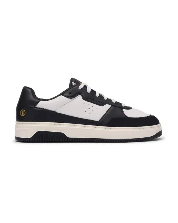 Pantofi sport cu perforatii Bostock, Albastru inchis/Alb murdar