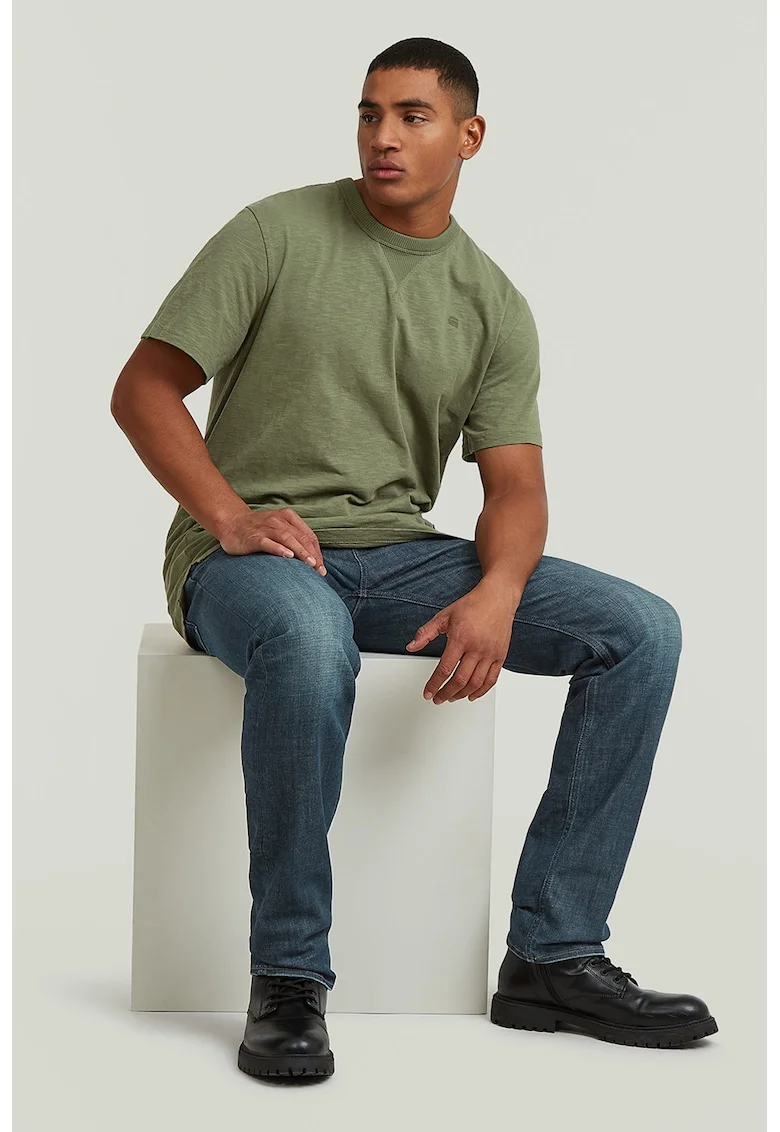 Tricou din bumbac organic Nifous, Verde sparanghel